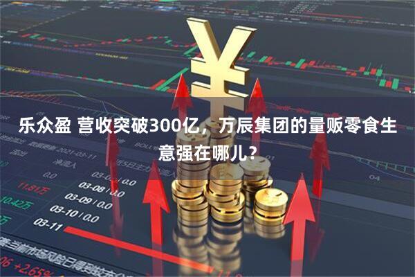 乐众盈 营收突破300亿，万辰集团的量贩零食生意强在哪儿？