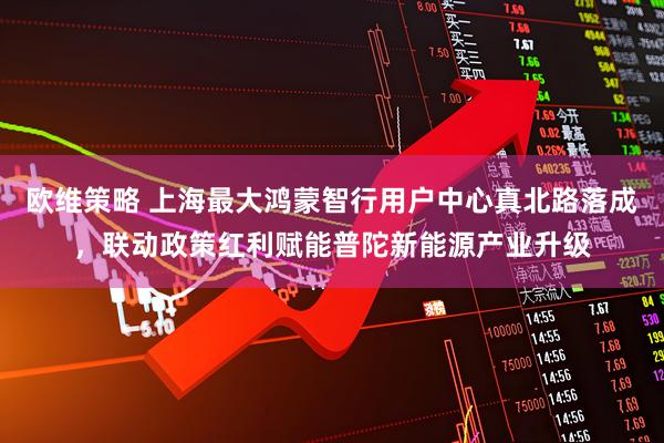 欧维策略 上海最大鸿蒙智行用户中心真北路落成，联动政策红利赋能普陀新能源产业升级